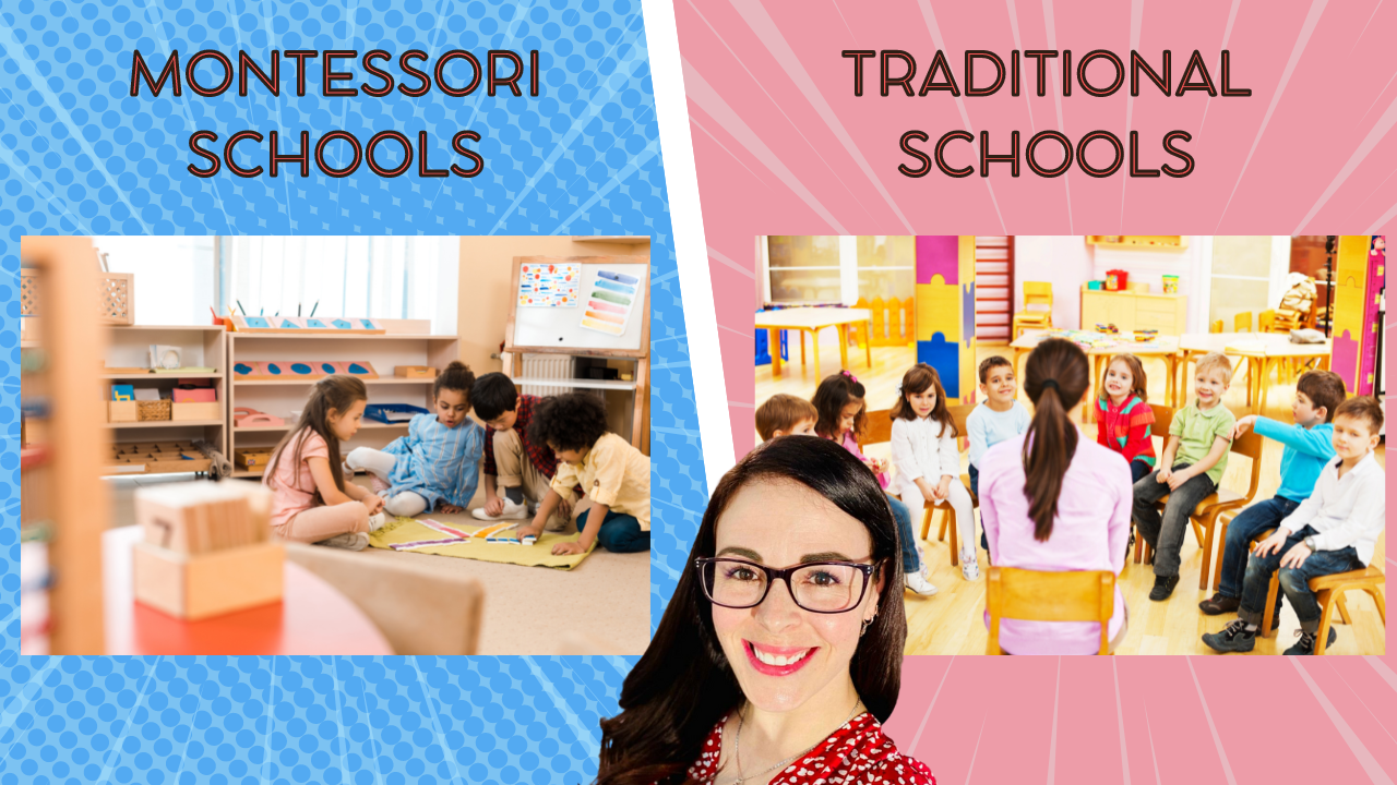 Trường Montessori và Trường học truyền thống